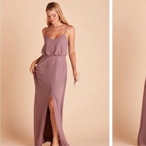Birdy Grey Gwennie Dress in dark mauve- Medium NWT